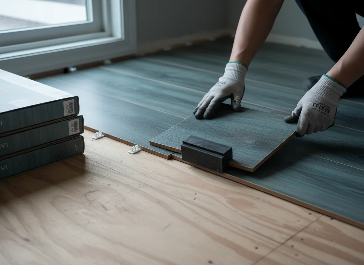 Luxury Vinyl Plank Installation company in Gans, OK